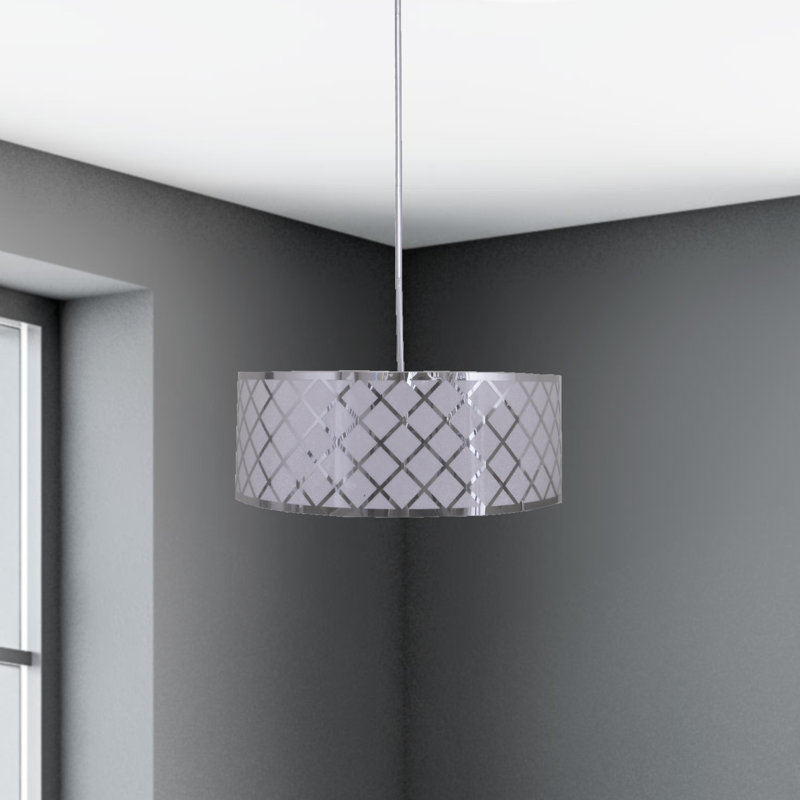 Lustre tambour 3 lumières Dana