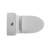 1.1/1.6 Ceramic Toilet, Elongated, White, Comfortable, Soft Close Seat, & , T036wt White