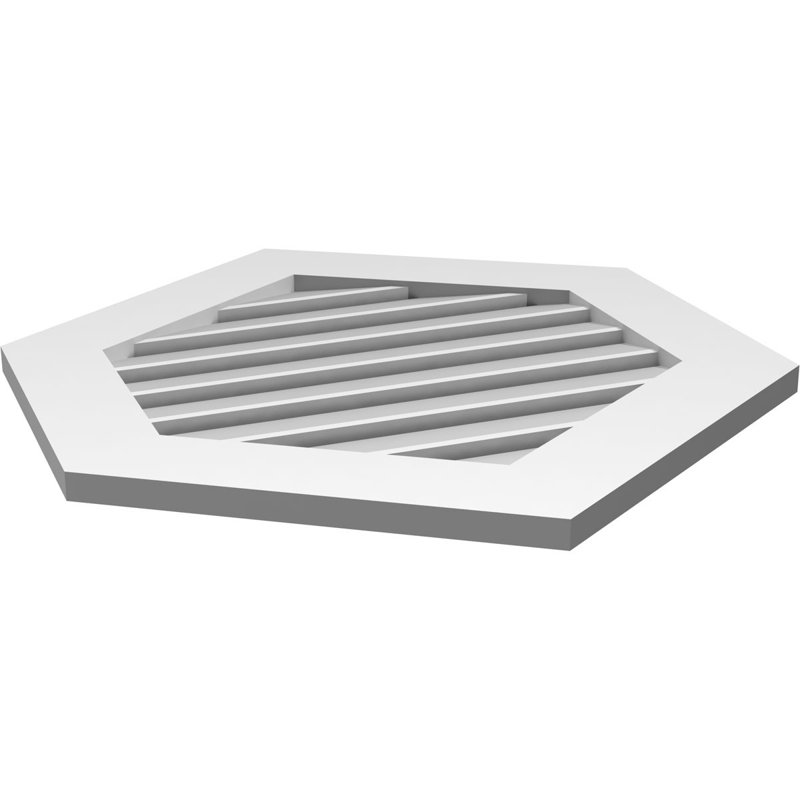 Pente verticale verticale en uréthane 8 pi, 1" H x 26" W x 30" L