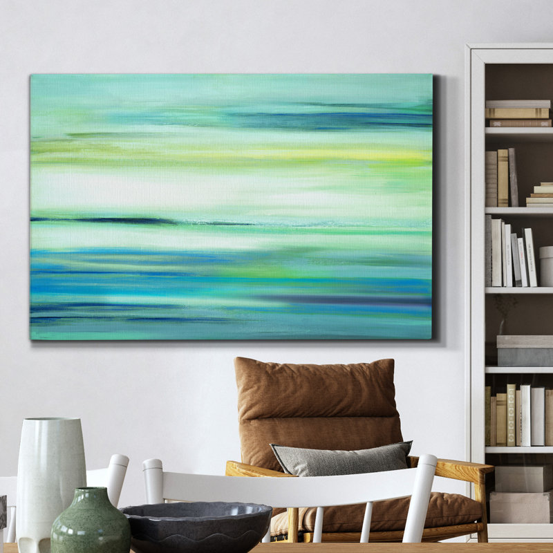 «Above the Blue», reproduction d'art sur toile tendue, H 36 po x l 24 po x P 1 po