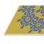 Tapis bleu/jaune à motifs-1448344101