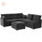 Chenille Modular Sectional Sofa Couch-978704137