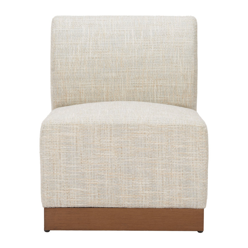 Chaise sans accoudoirs Rosabel Christy - beige