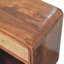 Alvenia 45cm W Solid Wood Bedside Table