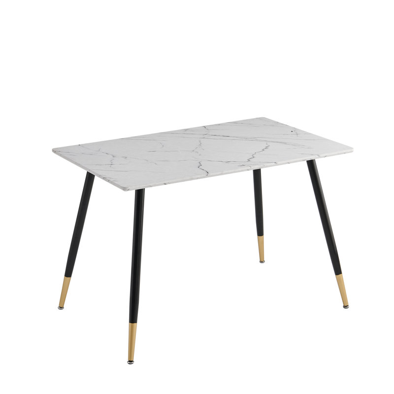 Ambreal Dining Table, White