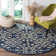 Charing Cross Cedar Brook Hand Loomed Jute Ikat Rug
