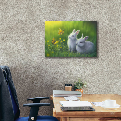 'Buttercups' by Kirk Reinert, Canvas Wall Art