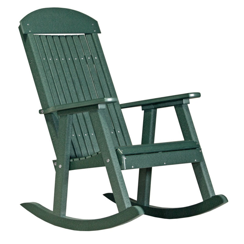 Fauteuil à bascule porche Tarik, Vert