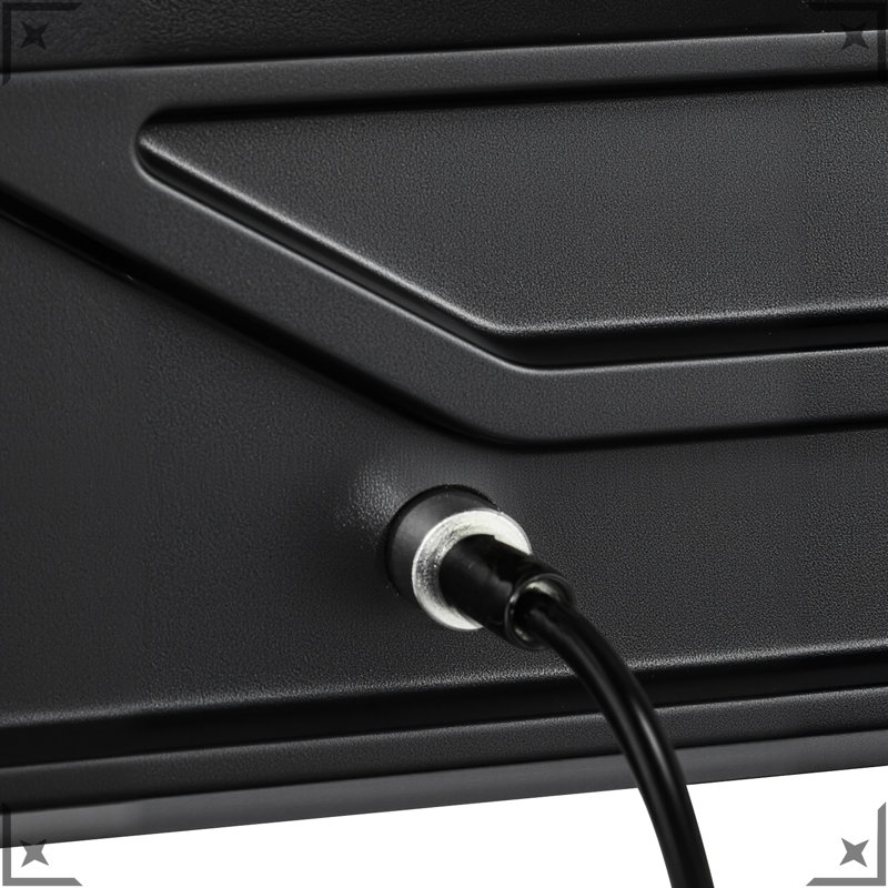 Heavy Duty Safe With Pry Design Fingerprint Password Key 3 Way Quick Access For 2 Pistols Magazines High Density Foam Bedside