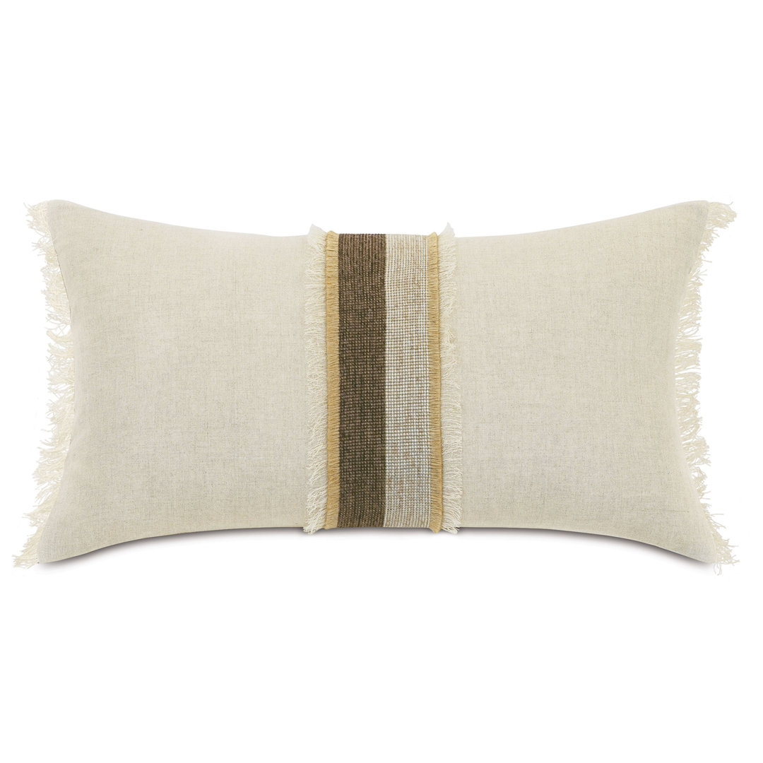 Kimahri Linen Decorative Pillow Cover & Insert Eastern Accents