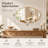 Modern Decorative Wall Mirror, Distortion-Free Glass, Rust-Resistant Frame, Easy Installation, Elegant Accent Mirror for Bathroom, Bedroom, Living Room & Entryway Home Décor-786049721-786049724