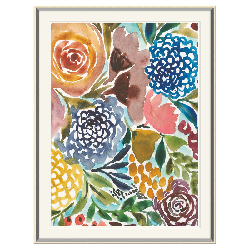 Décoration murale florale