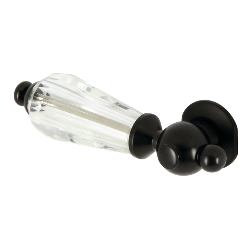 Levier de réservoir de toilette Wilshire W, Noir mat