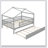 Wooden House Bed With Trundle-347267189
