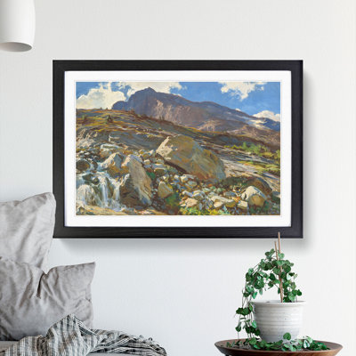 Simplon Pass by John Singer Sargent - Picture Frame Painting