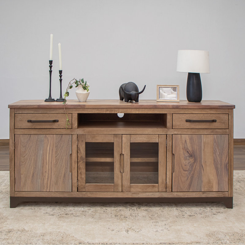 Crédence en bois massif Essa, 70"