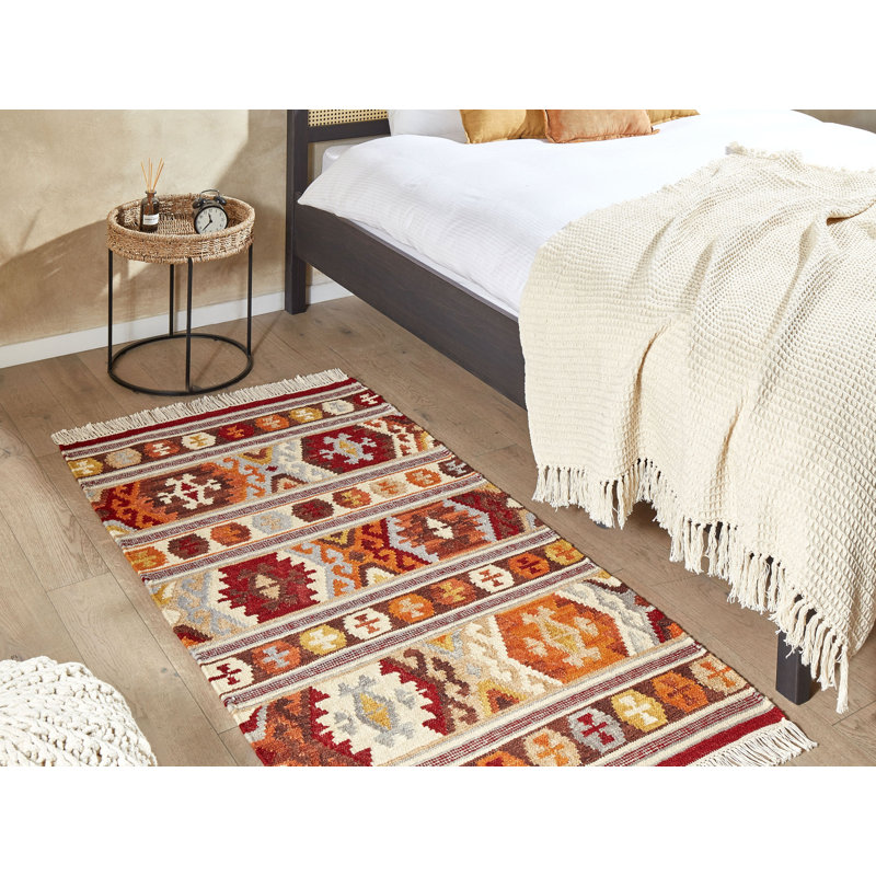 Bistra Southwestern Hand Woven Area Rug, Rectangle 80 x 150cm
