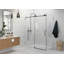 Nova 60 in. x 30 in. x 78 in. 90-degree Fully Frameless Sliding Glass Shower Enclosure-231594336