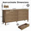 Buffet de 62 tiroirs 62,99 "Modern-1508377989