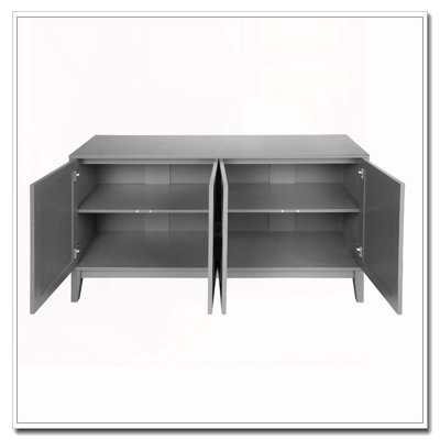 4 doors cabinet Vintage Storage Cabinet
