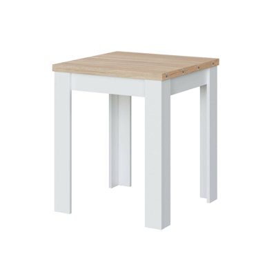 Extendable Table Newark, Folding Dining Table With Book Opening, Foldable Auxiliary Table
