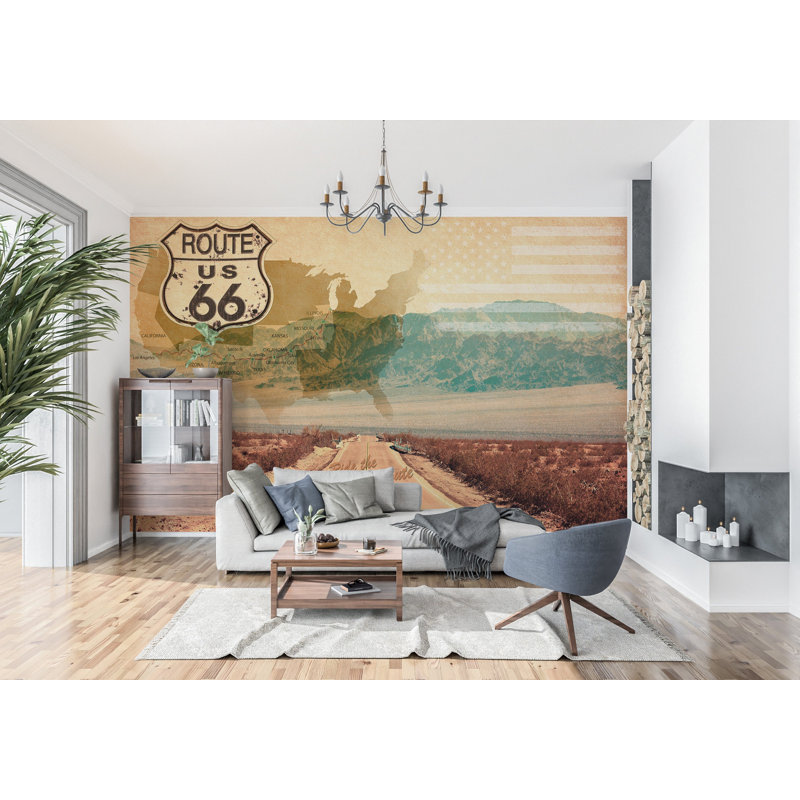 Adhésif mural Ashna, L 96 po x L 68 po