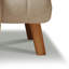 Fauteuil-lit convertible 3-en-1 de 43,37 po - Dossier à 5 positions, mousse haute densité et pieds en bois massif, idéal pour les petits espaces et les adultes