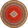 Tapis orange / or Aderito