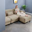 Canapé modulaire modulaire en chenille Camel