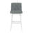 Dorreen Wood And Upholstered Tufted Adjustable Height Swivel Stool-49172508-49172511
