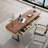 Coleharbor 63'' Contemporary Writing Desk with Integrated Drawers and Streamlined Metal Base