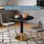 Plateau de table rond 24 po Terrazzo de qualité commerciale pour café, restaurant et petits espaces (plateau de table seulement)-123629083