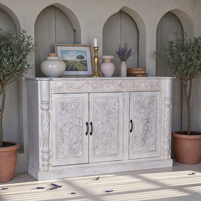 60'' Solid Wood Sideboard