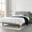 Janne Tufted Upholstered Platform Bed, Classic Grey-1109898444