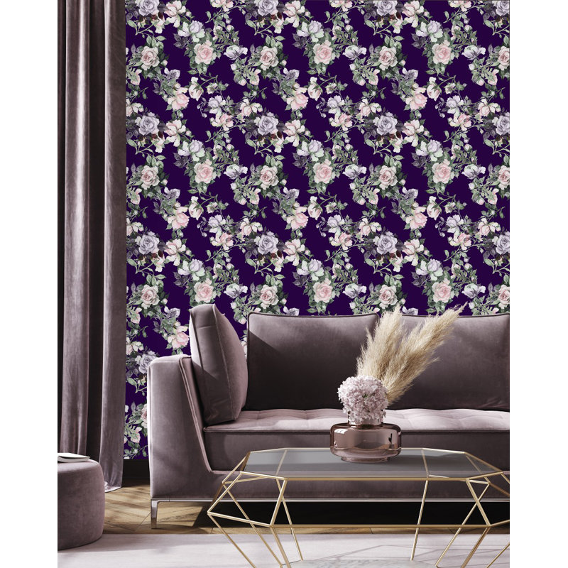 Carreau de papier peint l 25 po, L 2,09 pi x L 10,42 pi