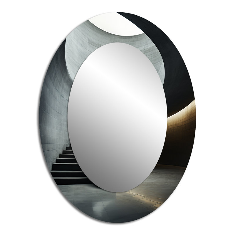 Lapish - Miroir architectural en métal, 40 po x 30 po