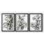 Contour de varech I - reproduction sur mesure encadrée de qualité supérieure - 3 pièces-263459218