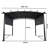 12 pi. L 9 pi. D Pergola en acier avec auvent-86163944