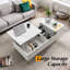 Table basse à plateau relevable avec rangement Dekeyzer-279083274-279083275