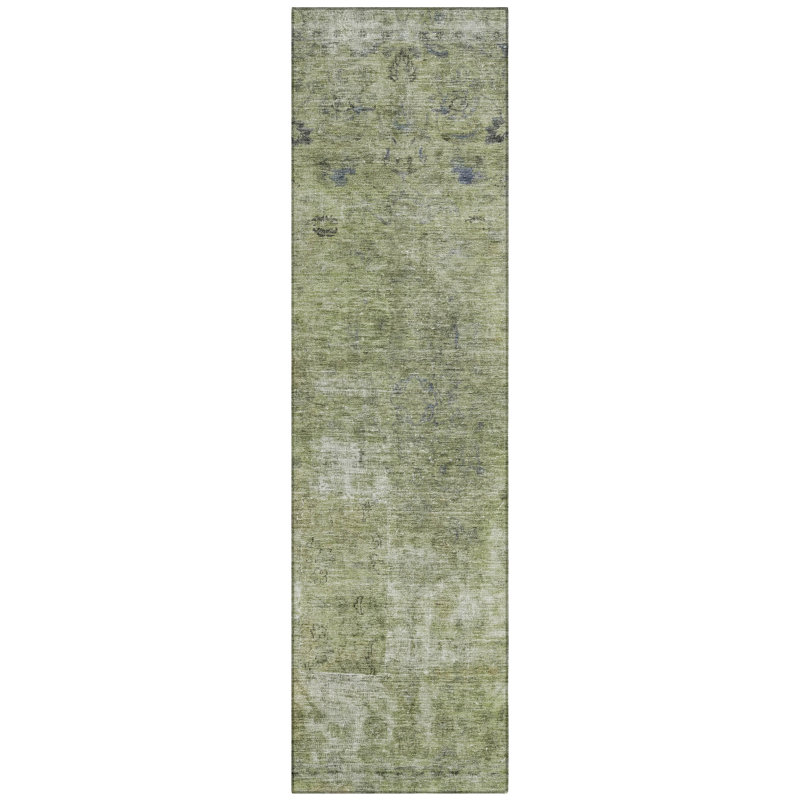 Tapis intérieur / extérieur lavable à la machine Claudian ACN1629, Tapis de couloir 2 pi 3 po x 7 pi 6 po