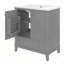 Meuble-lavabo 30 po avec lavabo-345511317