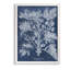 «Besler Leaves in Indigo II» par Paul Cezanne - reproduction d'art encadrée-642627917-642627921