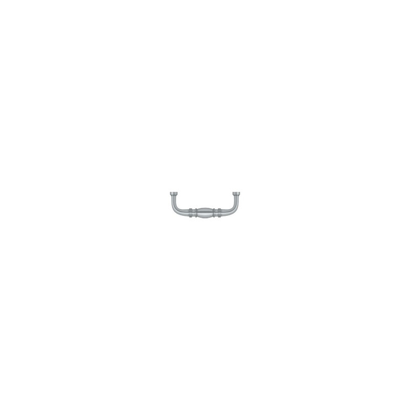 Colonial Bar / Handle Pull, Brushed Chrome