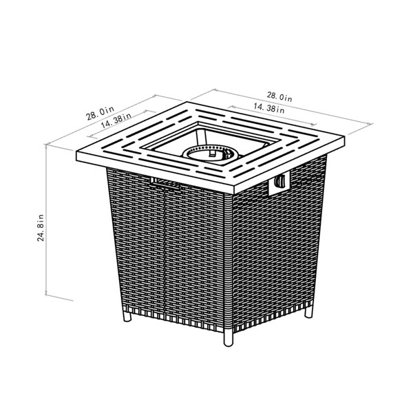 Dimensions du produit
