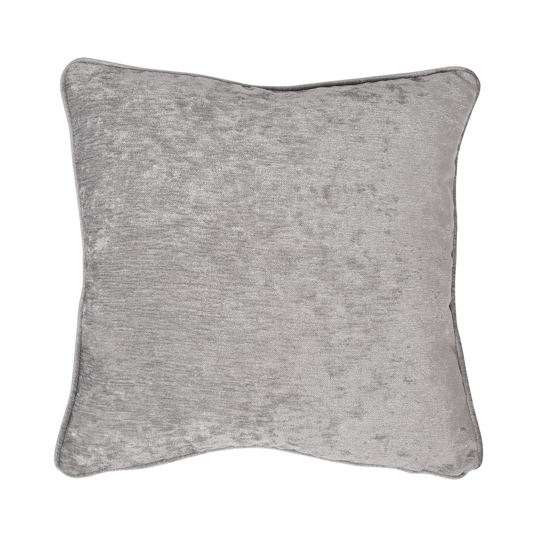 Textured Chenille Square Throw Pillow Cover