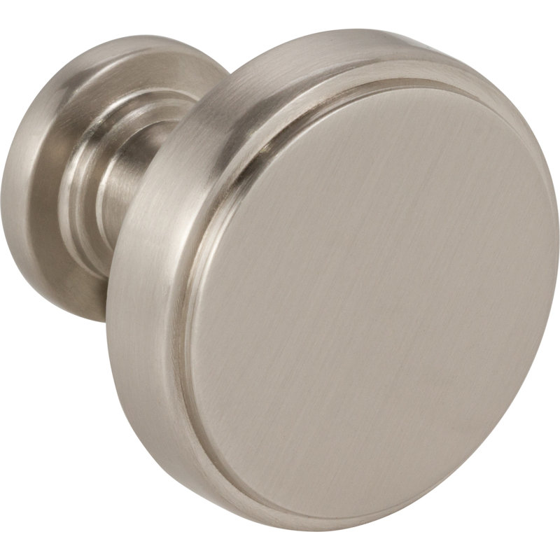 Richard Round Knob, Satin Nickel, 1 3/4"