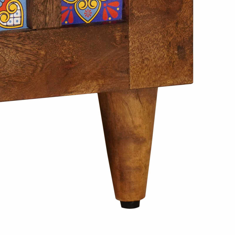 Solid Wood Coffee Table with Storage