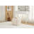 Comfortable Chenille Footstool - Beige For Bedroom, Living Room Space Stylish Room, Bedroom Enrapturing-1672522035
