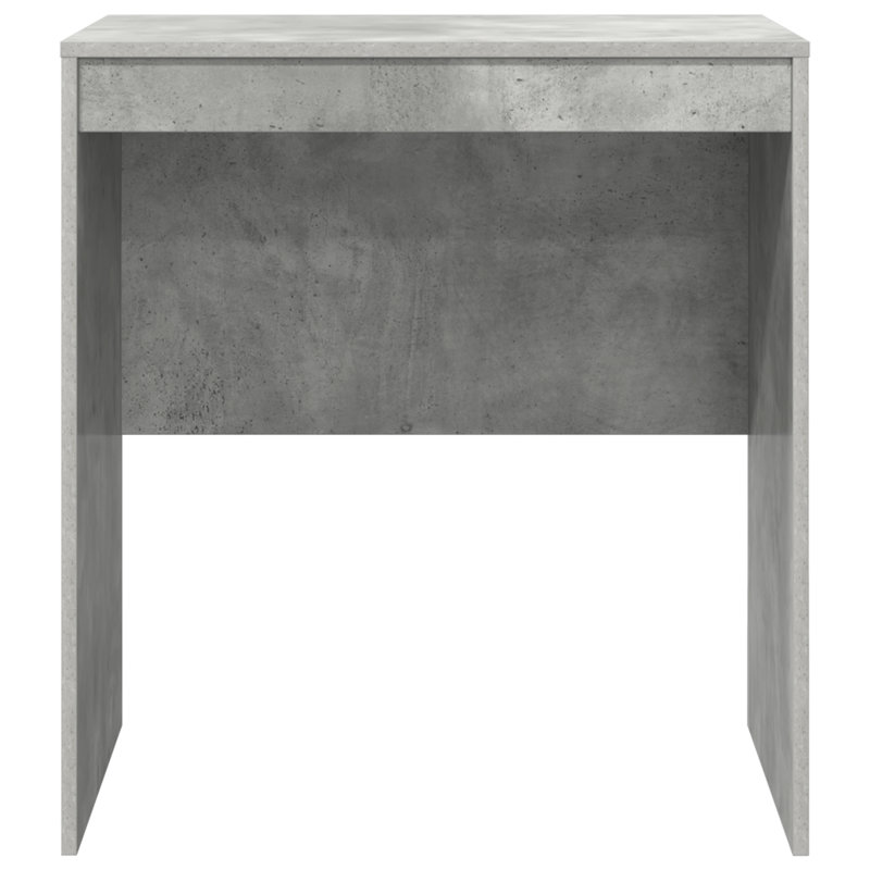 Writing Desk Particle Board 76 Cm, Concrete Grey, 76cm H x 70cm W x 50cm D