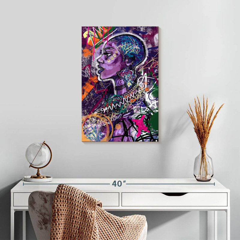 Leisha Black Is Love, 24" H x 16" W